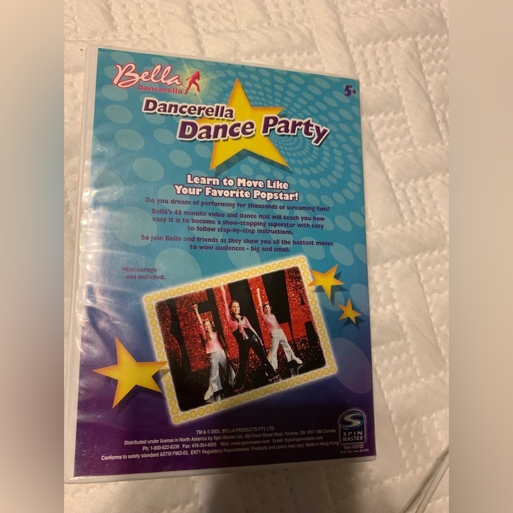 Bella Dancerella DVD.Dance Party. 45 min.run time. VGC. - Picture 2 of 4